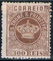 S. Tomé, 1870/7, # 9 Dent. 13 1/2, MH - St. Thomas & Prince