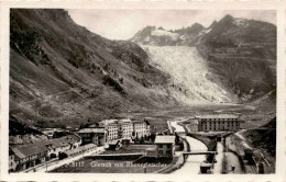 Gletsch Mit Rhonegletscher (8117) - Obergoms