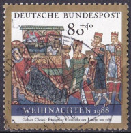 BRD 1988 Mi. Nr. 1396 O/used Vollstempel (BRD1-8) - Gebraucht