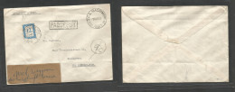 Australia - Antartic. 1954 (23 Dec) ANTARTIC. ANAR.E. Macquaire IS - Netherlands, Einhoven (24 Febr 55) Unfkd Envelope W - Altri & Non Classificati