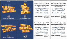 285a Brij. Maes Waarloos Rv Kruibeke Café Prinsenhof 2003 (4stuks) - Beer Mats