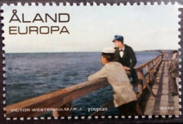 Aland Islands 2010, 150th Birth Anniversary Of Victor Westerholm, MNH Single Stamp - Ålandinseln