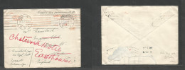 NETHERLANDS. 1918 (22 Apr) WWI POW Mail. FM Scheveningen Camp - London, England (2 March) Fwded. Received And Marked Pai - Otros & Sin Clasificación