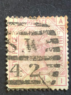 GREAT BRITAIN  SG 141  2½d Rosy-mauve, Plate 17, Orb Wmk  CV £300 - Used Stamps