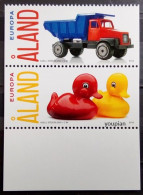 Aland Islands 2010, Children Toys, MNH Unusual Stamps Strip - Aland