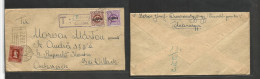 HUNGARY. 1946 (Dec 11) Nasyorgy - Austria, Villack. Early Inflation Period. Fkd Env + Taxed X2 Austrian P. Dues Ovptd, T - Andere & Zonder Classificatie