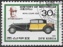 COREE DU NORD  - Ettore Bugatti: Royal Coupe 1928 - Voitures