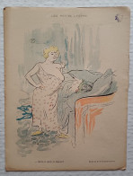 C1 LE RIRE Octobre 1896 Dessin De TOULOUSE LAUTREC Les Petits Levers ! PORT INCLUS France - 1801-1900