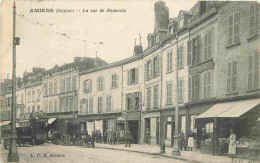 80 - Amiens - La Rue De Beauvais - Animée - CPA - Oblitération De 1916 - Voir Scans Recto-Verso - Amiens