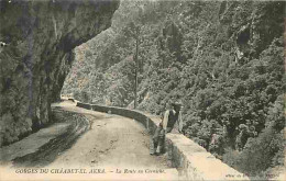 Algérie - Gorges Du Chaabet El Akra - La Route En Corniche - Animée - CPA - Voir Scans Recto-Verso - Sonstige & Ohne Zuordnung
