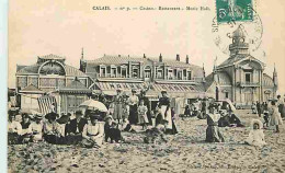 62 - Calais - Casino - Restaurant - Music Hall - Animée - Plage - CPA - Voir Scans Recto-Verso - Calais