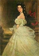 Art - Peinture Histoire - Elisabeth Impératrice D'Autriche - Portrait - Carte Dentelée - CPSM Grand Format - Carte Neuve - Historia