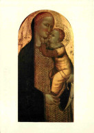 Art - Peinture Religieuse - Lippo Vanni - Vierge Et Enfant - Musée De  Angers - Carte De La Loterie Nationale - CPM - Vo - Tableaux, Vitraux Et Statues