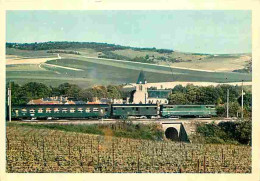 Trains - Le 204 Franchissant La Montagne De Reims Traverse Le Vignoble Champenois à Avenay - Vignes - CPM - Voir Scans R - Trenes