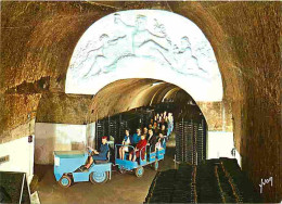 Vignes - Epernay - Visite Des Caves Champagne Mercier En Trains Electriques - CPM - Voir Scans Recto-Verso - Vignes