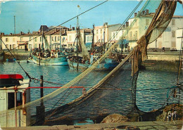 85 - Ile D'Yeu - Port Joinville - Hôtels Des Voyageurs Et Camaret - Bateaux - Voir Timbre - Flamme Postale De Fromentine - Ile D'Yeu