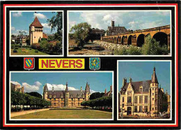 58 - Nevers - Multivues - Blasons - CPM - Voir Scans Recto-Verso - Nevers