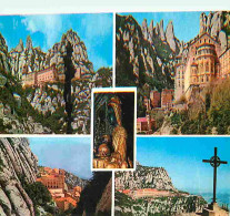 Espagne - Montserrat - Multivues - CPM - Voir Scans Recto-Verso - Andere & Zonder Classificatie