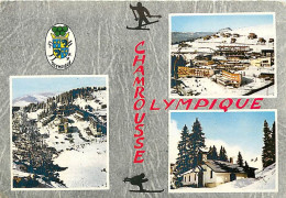 38 - Chamrousse - Multivues - Blasons - Hiver - Neige - Carte Neuve - CPM - Voir Scans Recto-Verso - Chamrousse