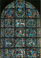 28 - Chartres - Intérieur De La Cathédrale Notre Dame - Vitraux Religieux - Façade Ouest, Partie Supérieure De La Verriè - Chartres