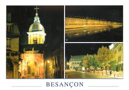 25 - Besançon - Vue De Nuit - Multivues - CPM - Voir Scans Recto-Verso - Besancon