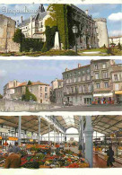 16 - Angouleme - Multivues - Automobiles - Marché Couvert - CPM - Voir Scans Recto-Verso - Angouleme