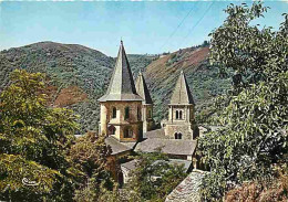 12 - Conques En Rouergue - Vue Pittoresque De L'Eglise - Carte Neuve - CPM - Voir Scans Recto-Verso - Andere & Zonder Classificatie