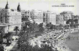 06 - Cannes - Les Palaces - La Croisette - La Plage - CPM - Voir Scans Recto-Verso - Cannes