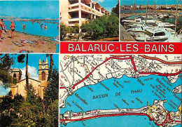 34 - Balaruc Les Bains - Multivues - Carte Géographique Michelin - CPM - Voir Scans Recto-Verso - Otros & Sin Clasificación