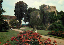 27 - Conches En Ouche - Le Vieux Donjon Et Les Jardins De L'Hôtel De Ville - CPM - Voir Scans Recto-Verso - Conches-en-Ouche