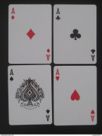 Set Of 4 Pcs. Carlsberg Beer Single Playing Card - Ace Of Spades, Hearts, Clubs, Diamonds (#61) - Cartes à Jouer Classiques