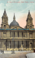 R104148 St. Pauls Cathedral. West Front. London. Series No. 2603. British Manufa - Sonstige & Ohne Zuordnung