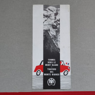 TUNNEL MONT BLANC, Vintage Brochure, Prospect, Guide (pro3) - Reiseprospekte