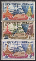 Laos 1964 Mi 136-138 MNH  (ZS8 LAO136-138) - Geografía