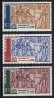 Gabon 1964 Mi 193-195 MNH  (ZS6 GBN193-195) - Beeldhouwkunst