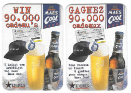 291a Brij. Maes Waarloos Win 90.000 Cadeau's Rv Gagnez ......... - Beer Mats