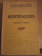 Montesquieu Morceaux Choisis Didier La Litt Française Illustrée - Autres & Non Classés