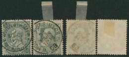 N°63 Et 78 SBD Obl Relais "Houtain-st-siméon" - 1905 Grosse Barbe
