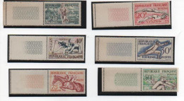 Serie 6 Valeurs France Jeux Olympiques D'Helsinki (1952) - Neufs Sans Charniére (Cote 85€00) - Neufs