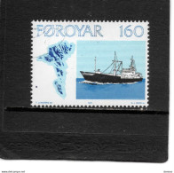 FEROË 1977 Bateaux De Pêche Yvert 20 Oblitéré, Used - Faroe Islands