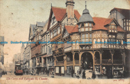 R104799 The Cross And Eastgate St. Chester. JWS 2519. J. Welch. 1908 - Monde