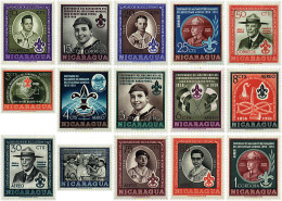 38638 MNH NICARAGUA 1957 CENTENARIO DEL NACIMIENTO DE LORD BADEN-POWELL - Nicaragua