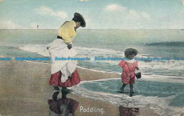 R104182 Paddling. Shureys Publications. 1910 - Monde