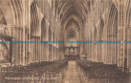 R105327 Worcester Cathedral. Nave East. Friths Series. No. 29309 - Monde