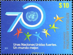 351850 MNH ARGENTINA 2015 70 ANIVERSARIO DE LA ONU - Unused Stamps
