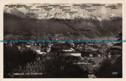 R104189 Innsbruck Mit Nordkette. 1089. Chizzali. KTV - Welt