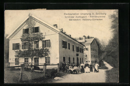 AK Salzburg, Am Restaurant Ursprung  - Sonstige & Ohne Zuordnung