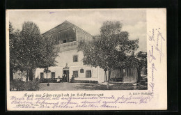 AK Schwarzenbach /Salzkammergut, J. Eisls Gasthaus  - Other & Unclassified