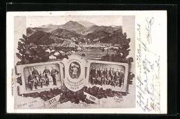 AK Hallein, 600jähriges Jubiläum Des Priv. Unif. Bürger-Corps 1900, Ortsansicht  - Otros & Sin Clasificación