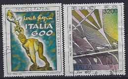 Italy 1991  Kunstlerisches Und  Kulturelles Erbe In Italien  (o) Mi.2188-2189 - 1991-00: Oblitérés